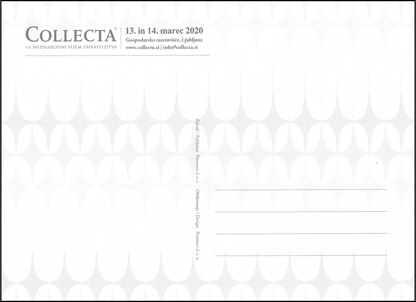 POŠTA SLOVENIJE NA SEJMU COLLECTA 2022   